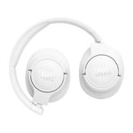 Audífonos JBL Tune 720BT Bluetooth 5.3 76 h blanco diseño plegable