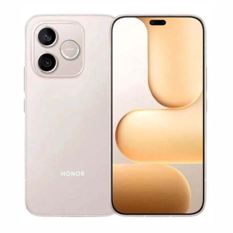 Celular Honor 600e 512 GB 8 GB RAM 5G gold frontal