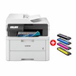 Impresora Brother DCP-L3560CDW LED con Wi-Fi frontal