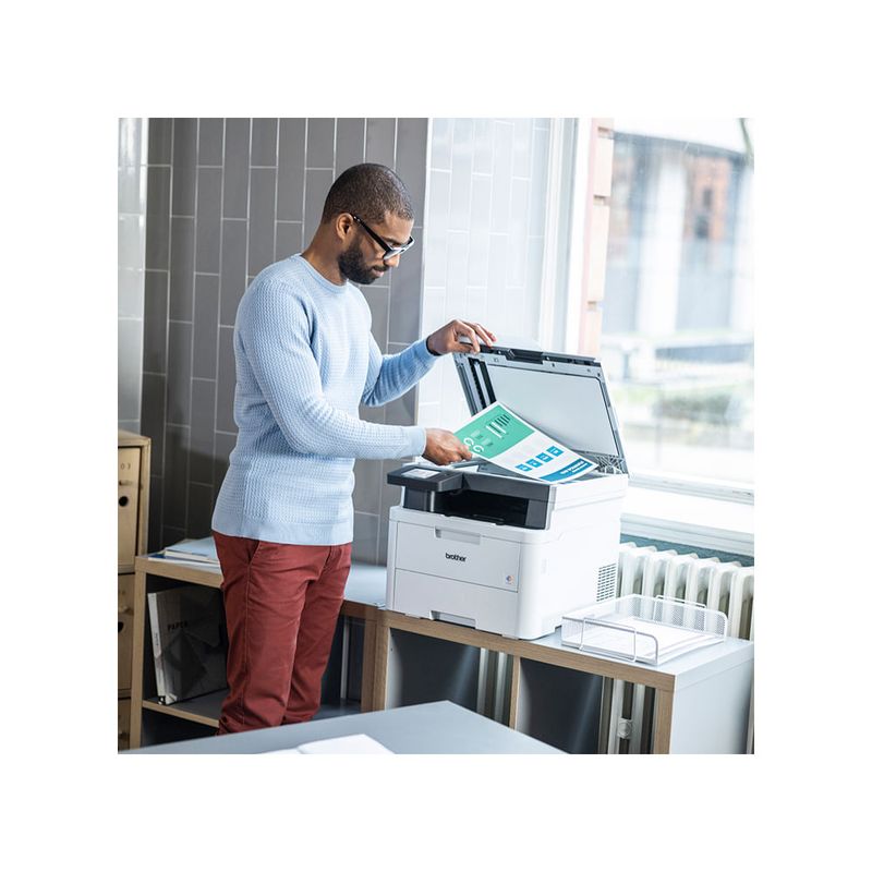 Impresora Brother DCP-L3560CDW LED con Wi-Fi garantía