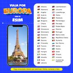 eSIM MIFI Europa con datos ilimitados por 7 días cobertura