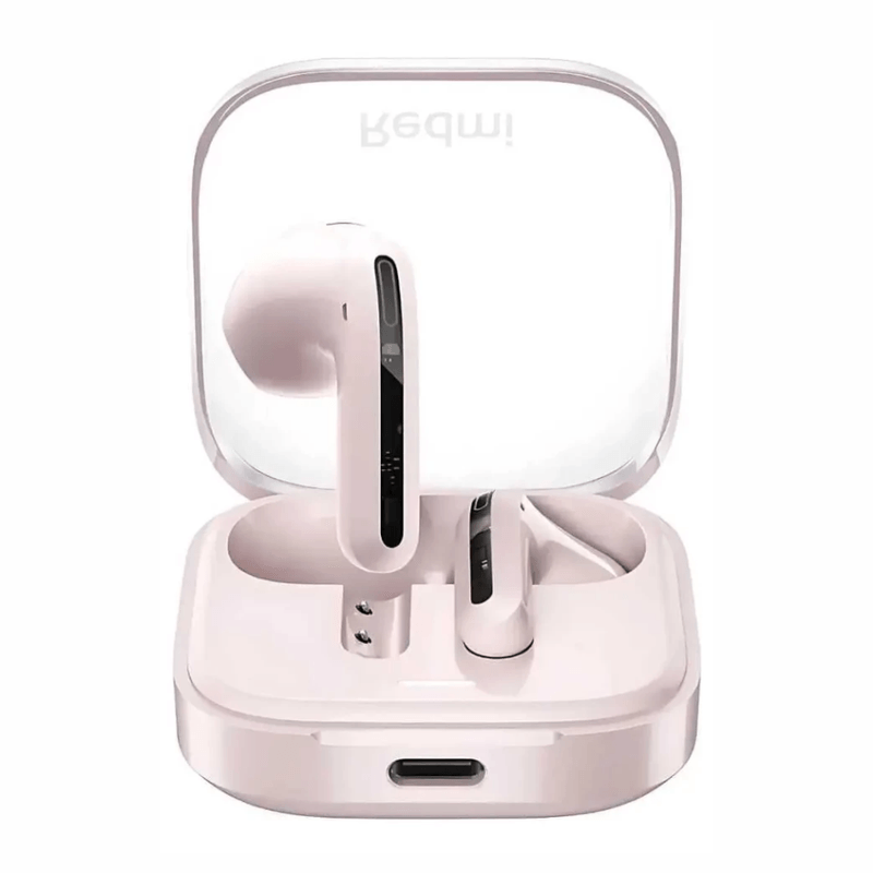 Audífonos Xiaomi Redmi Buds 6 Active TWS IPX4 rosa frontal