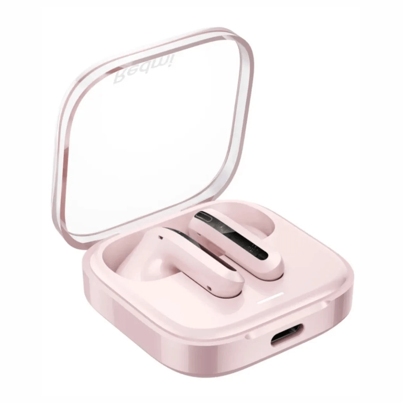 Audífonos Xiaomi Redmi Buds 6 Active TWS IPX4 rosa estuche de carga