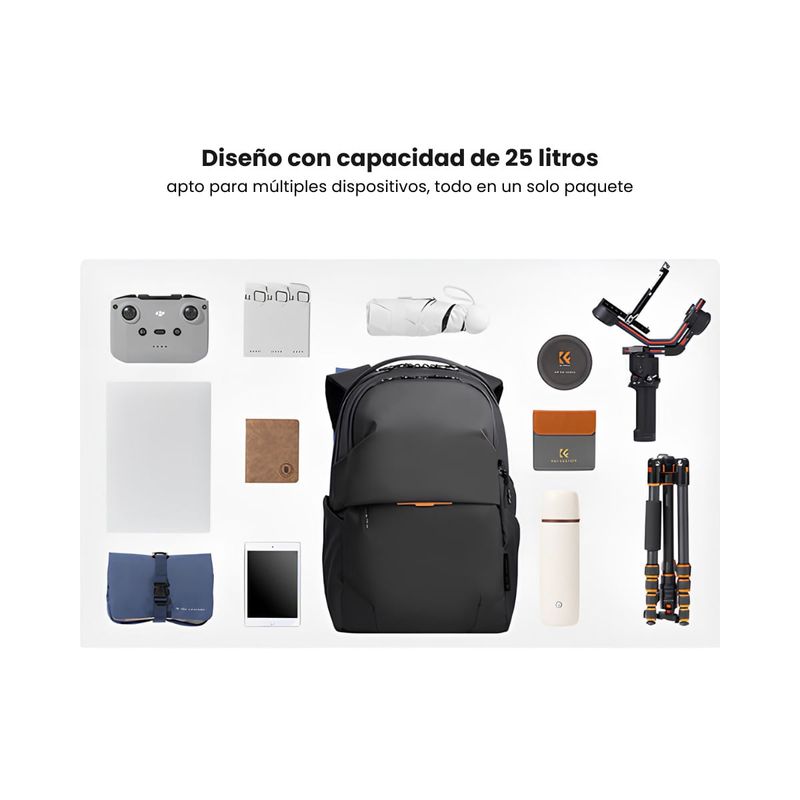 Mochila K&F Concept Urban Wander 03 25 L garantía