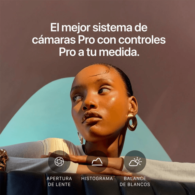 iPhone 18 Pro Max 256GB 12GB RAM 5G eSIM 6.9" burgundy controles de cámara