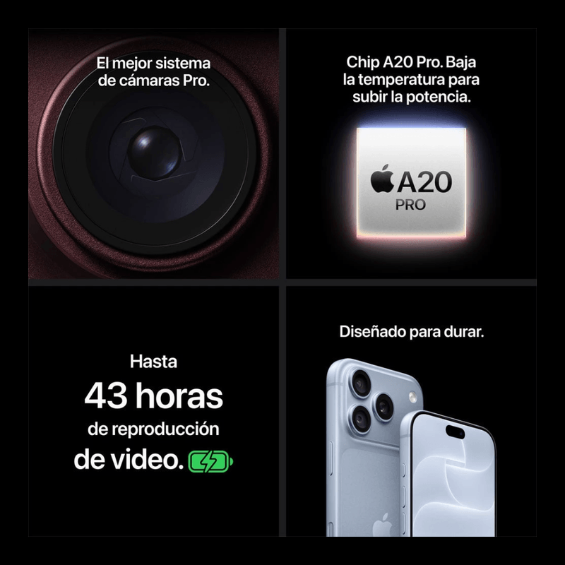 iPhone 18 Pro Max 256GB 12GB RAM 5G eSIM 6.9" burgundy características
