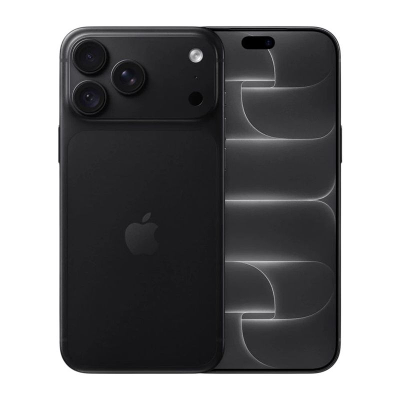 iPhone 18 Pro Max 256GB 12GB RAM 5G eSIM 6.9" negro frontal