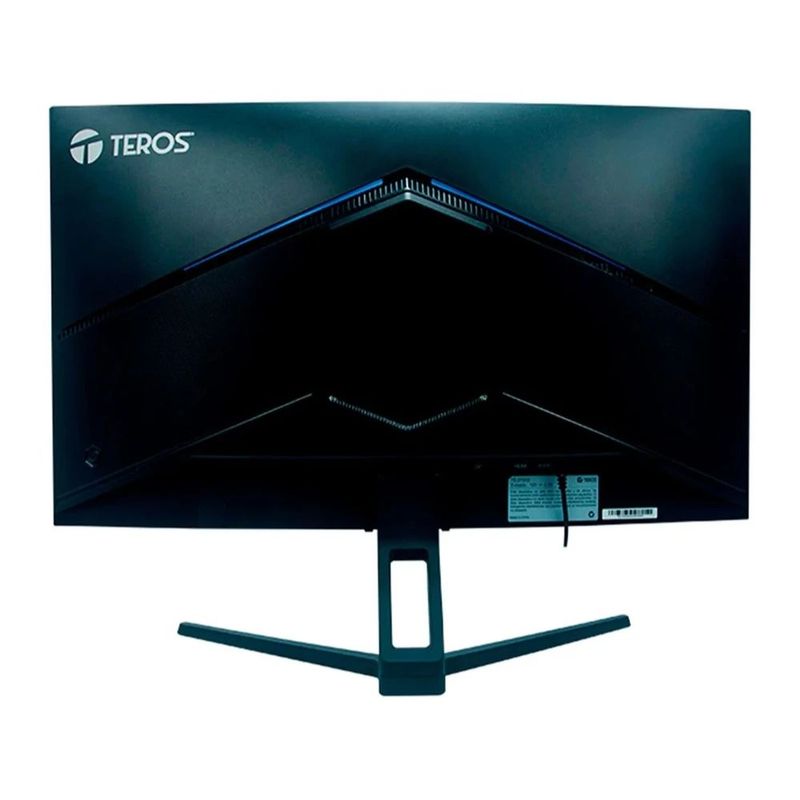 Monitor gamer Teros TE-2734S 27" VA FHD 144Hz 1ms HDMI negro posterior