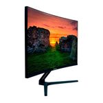 Monitor gamer Teros TE-2734S 27" VA FHD 144Hz 1ms HDMI negro perfil curvo