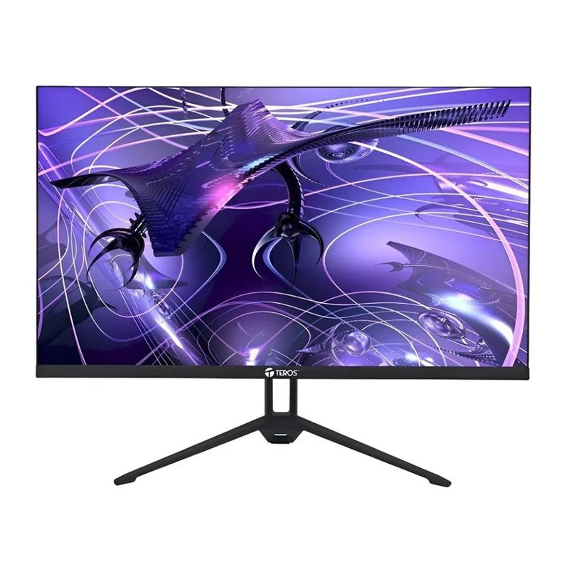 Monitor gamer Teros TE-2417S 23.8" IPS FHD 144Hz 1ms negro frontal