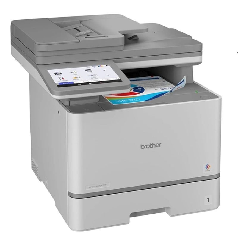 Impresora Brother MFC-L8970CDW láser a color frontal oblicuo