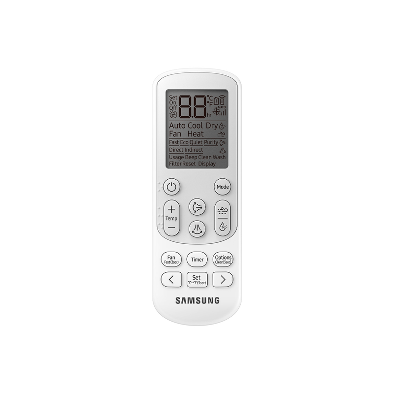 Aire acondicionado Samsung WindFree 12,000 BTU control