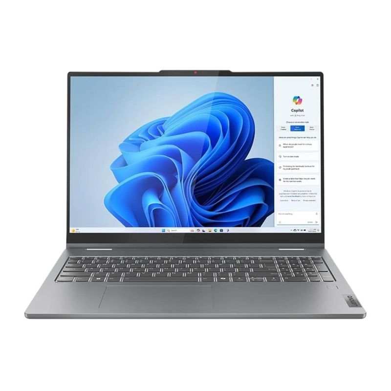 Laptop Lenovo IdeaPad 5 2 en 1 16" Core i7 1TB SSD gris frontal