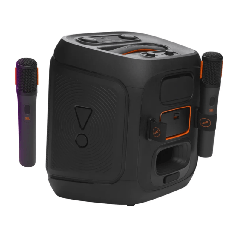 Parlante JBL PartyBox Encore 2 Bluetooth 100W IPX4 negro oblicuo