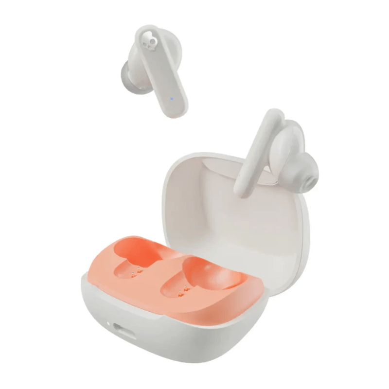 Audífonos Skullcandy Smokin Buds True Wireless IPX4 blanco frontal