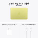 MacBook Neo 13" Apple A18 Pro 8GB RAM 256GB SSD Citrus contenido