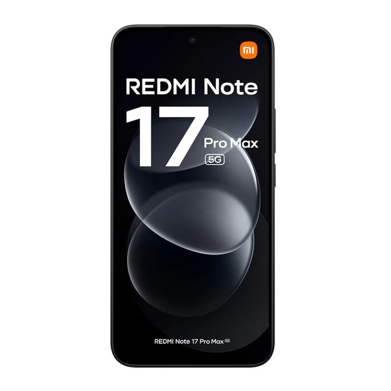 Xiaomi Redmi Note 17 Pro Max 5G 256GB Negro frontal