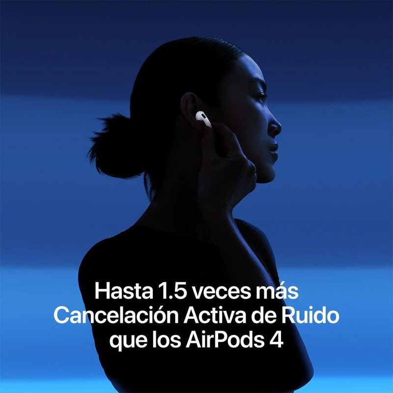 Audífonos Apple AirPods 5 TWS Bluetooth ANC IP57 blanco
