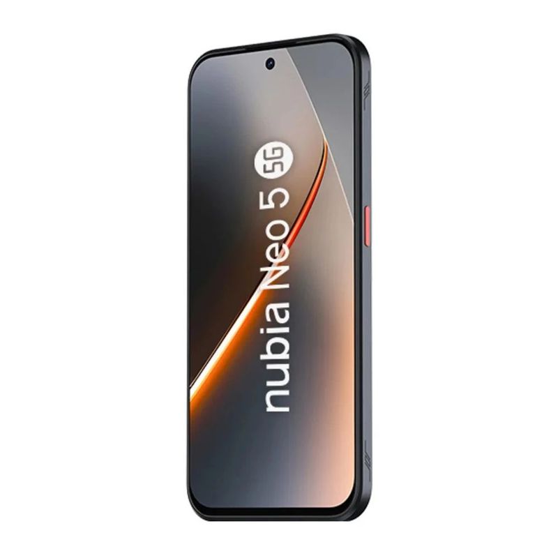 Celular ZTE Nubia Neo 5 5G 256 GB 8 GB 50 MP 6.8" negro oblicuo