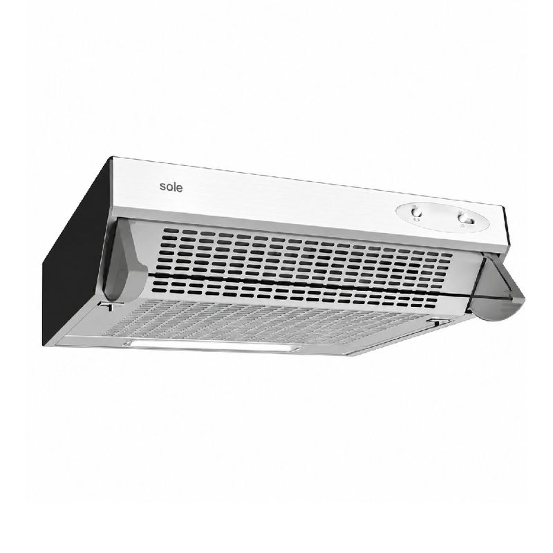 Campana extractora Sole TURE11GO de 60 cm frontal oblicuo