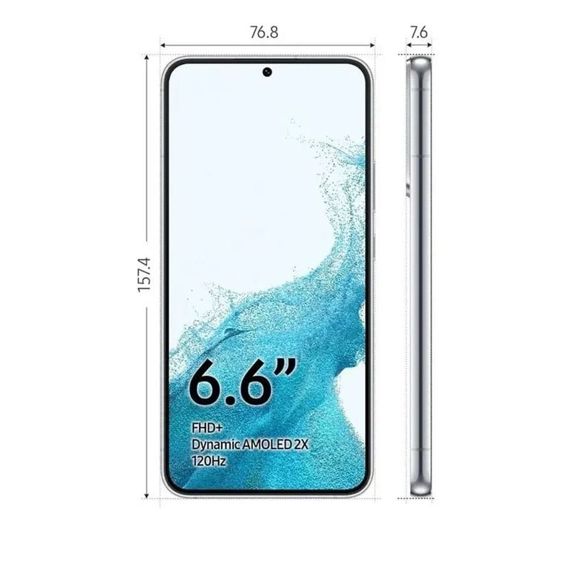 Celular Samsung S22 Plus 5G 128 GB y 8 GB RAM