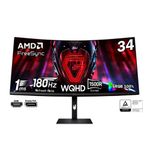 Monitor curvo Xiaomi G34WQi WQHD de 34 pulgadas frontal