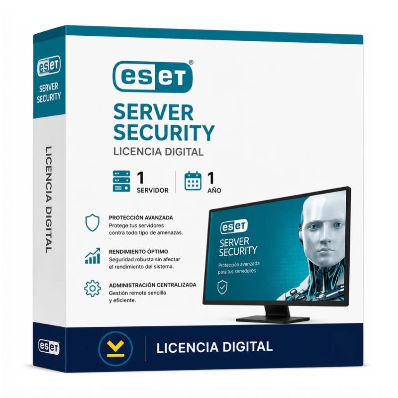 Licencia Eset Server Security 1 Servidor 1 Año