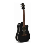 Guitarra electroacústica Ibanez PF16MWCE weathered negro