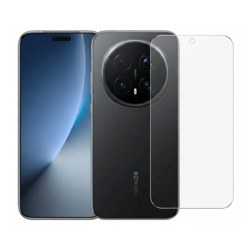 Honor Magic 8 Pro 5G 512GB 200MP negro y mica hidrogel frontal