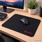 Mouse pad Teros TE-3017S de tela con borde cosido