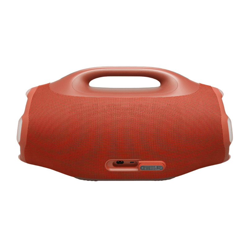 Parlante JBL Boombox 4 210W Bluetooth 5.4 IP68 naranja puerto de carga