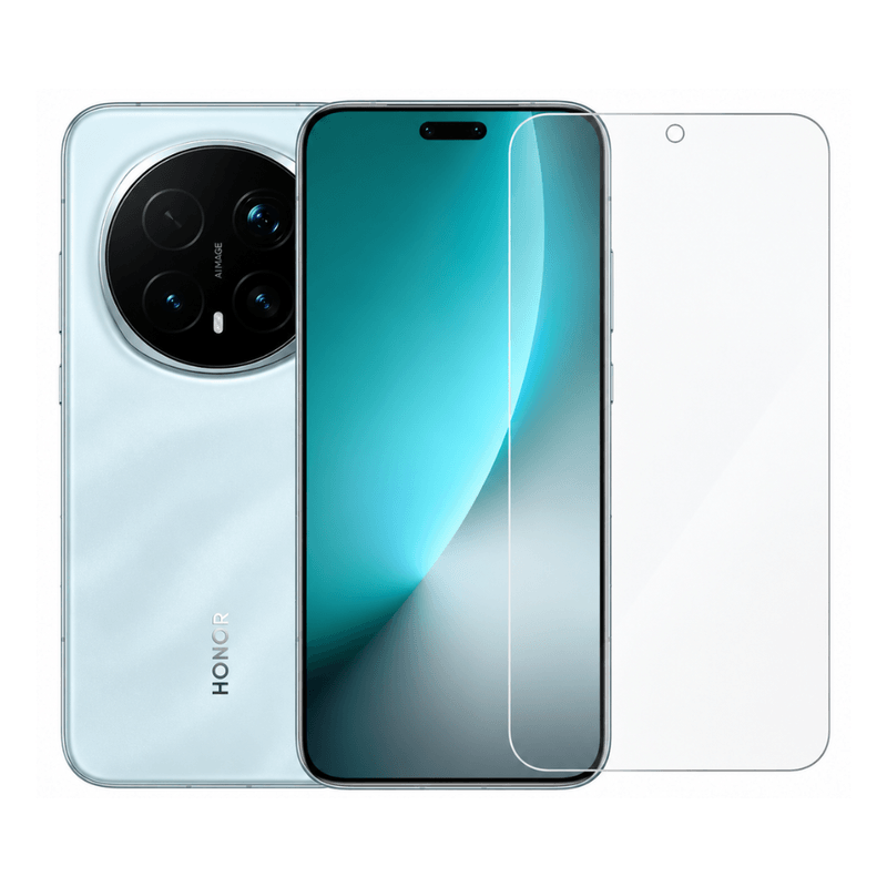Honor Magic 8 Pro 5G 512GB 200MP azul y mica hidrogel frontal