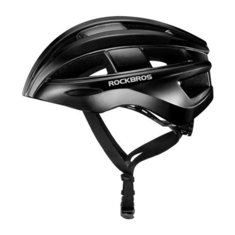 Casco Rockbros ZK-013 talla L regulable luz LED negro lateral