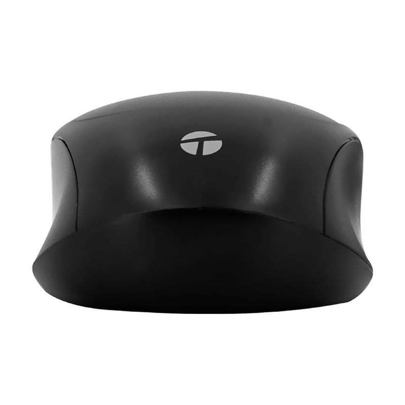 Mouse alámbrico Teros TE-1222S 1600 DPI negro posterior