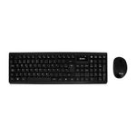 Kit Mouse y Teclado Teros TE-4071S negro frontal