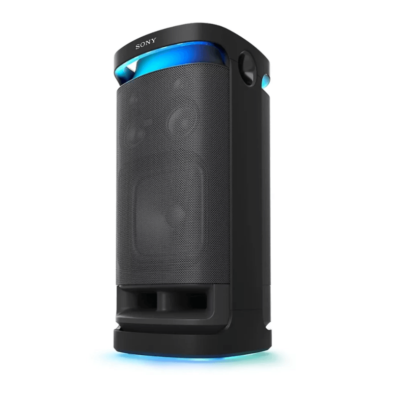 Parlante Sony SRS-XV900 100W Bluetooth 5.2 25h negro oblicuo