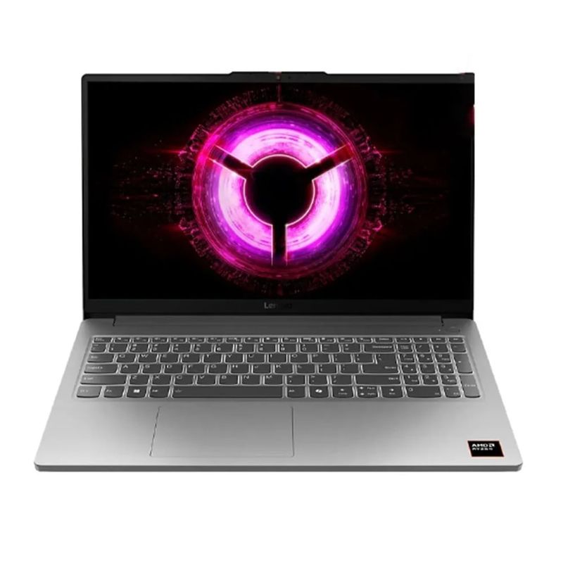 Laptop Lenovo LOQ Ryzen 7 16GB RTX 3050 512GB SSD frontal