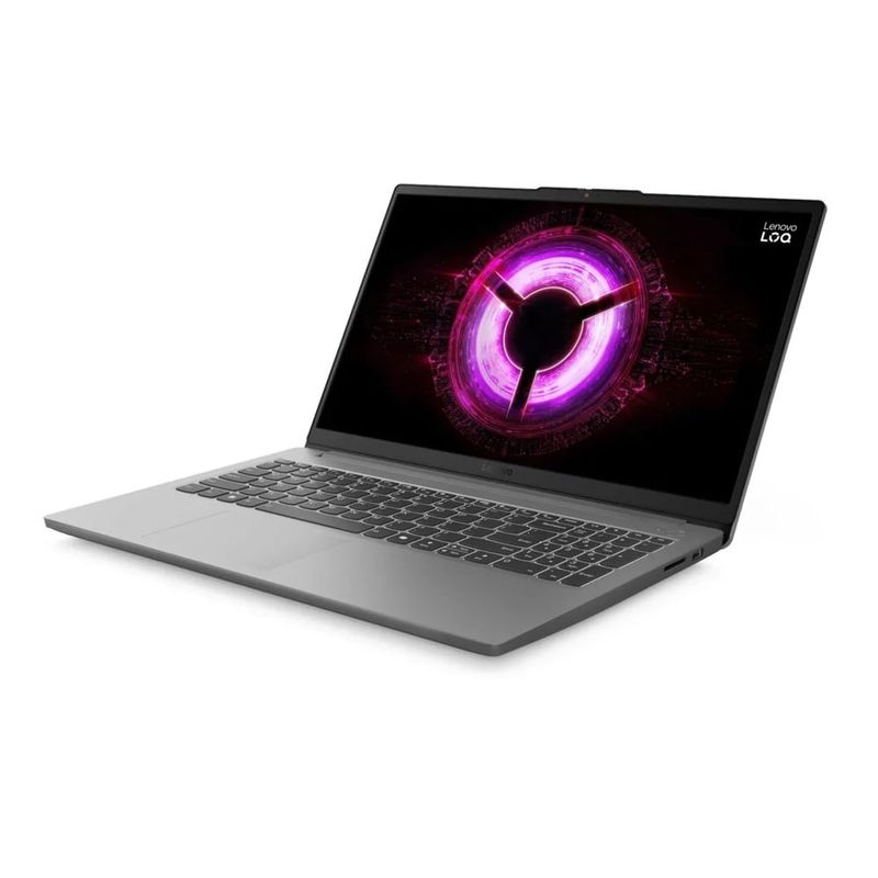 Laptop Lenovo LOQ Ryzen 7 16GB RTX 3050 512GB SSD diagonal