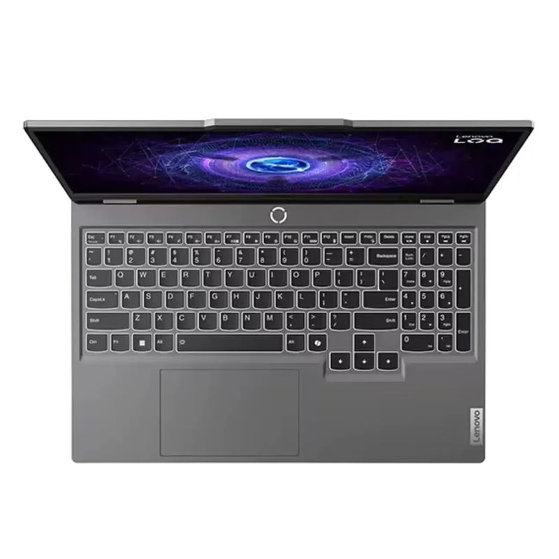 Laptop gamer Lenovo LOQ i5 RTX 3050 8GB 512GB SSD frontal superior