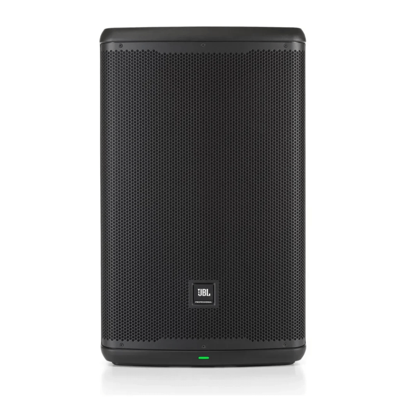 Parlante JBL Professional EON715 650W Bluetooth 5.0 negro frontal