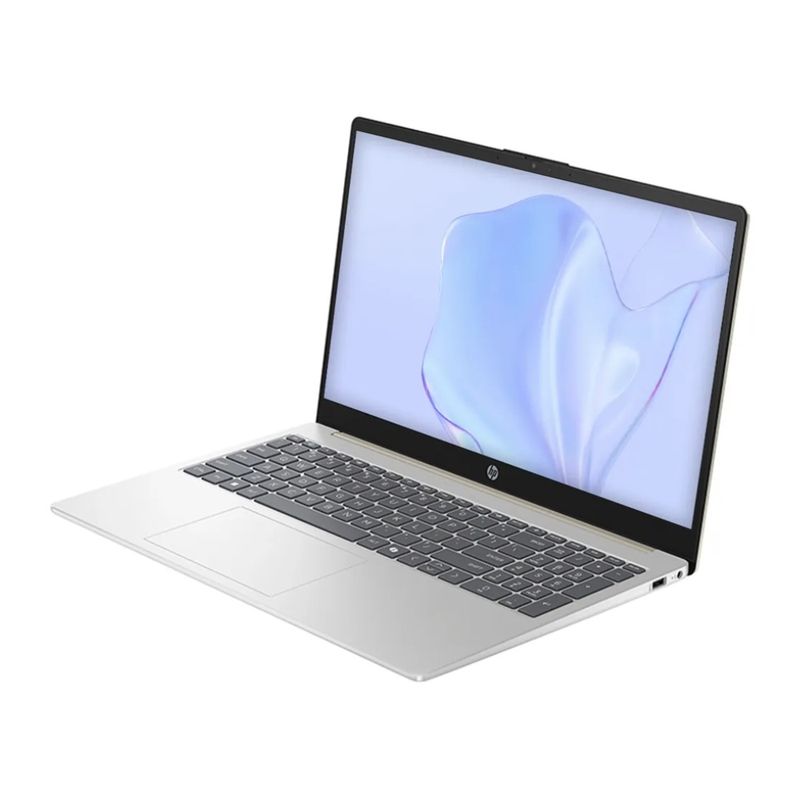 Laptop HP 15-FD2362LA Core Ultra 5 24GB RAM 512GB SSD silver frontal oblicuo