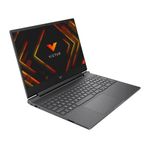 Laptop HP FB3019LA Ryzen 7 RTX 3050 512 SSD negro frontal oblicuo