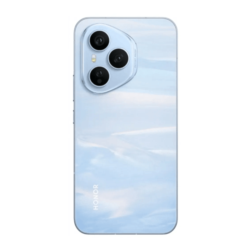 Honor 400 Pro 5G 512GB 12GB RAM 200MP azul y mica hidrogel posterior