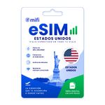 eSIM MIFI Estados Unidos ilimitado por 20 días frontal
