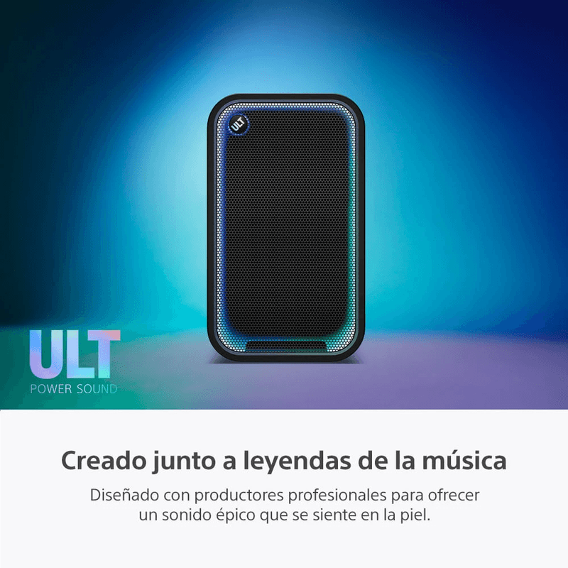 Parlante Sony ULT TOWER 7 SRS-ULT700 420W IPX4 negro sonido épico