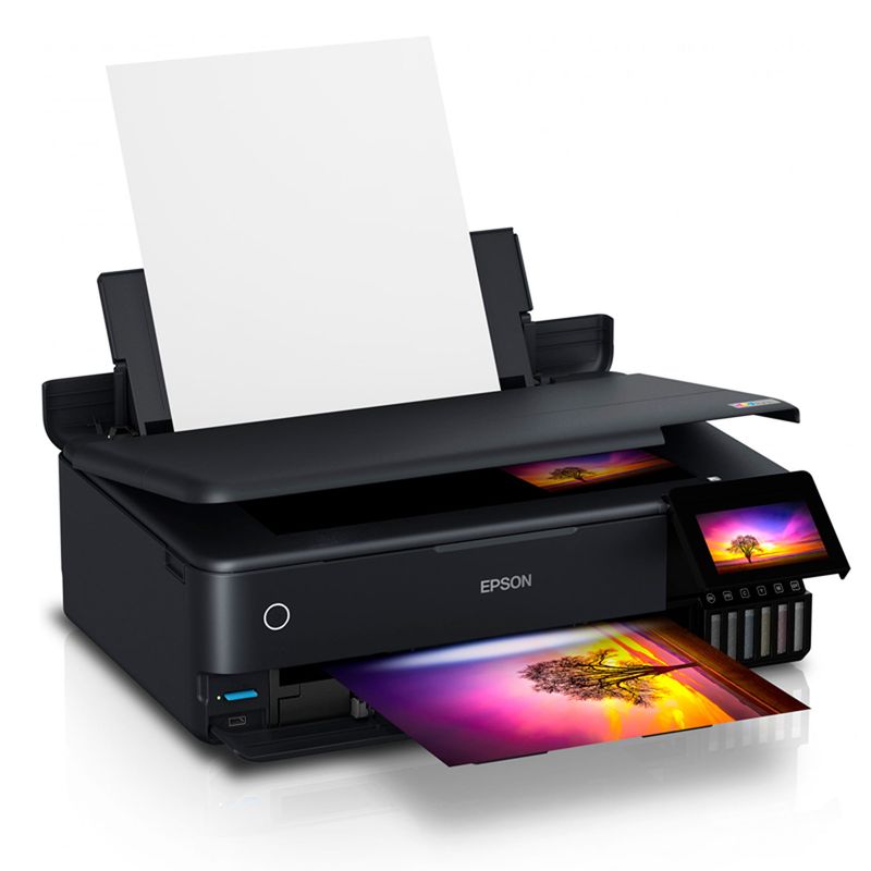Impresora Epson EcoTank L8180 fotográfica A3+ Wi-Fi diagonal