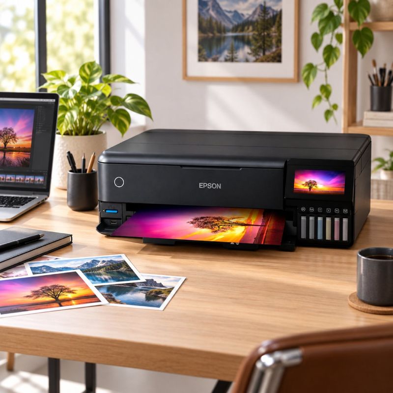 Impresora Epson EcoTank L8180 fotográfica A3+ Wi-Fi