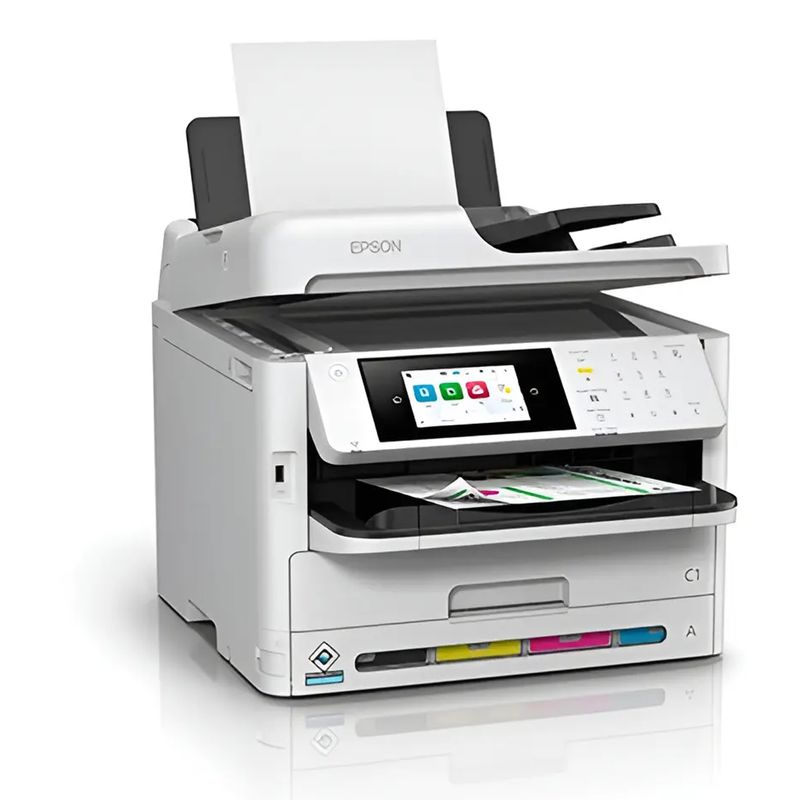 Impresora Epson WorkForce Pro WF-C5810 Wi-Fi frontal oblicuo