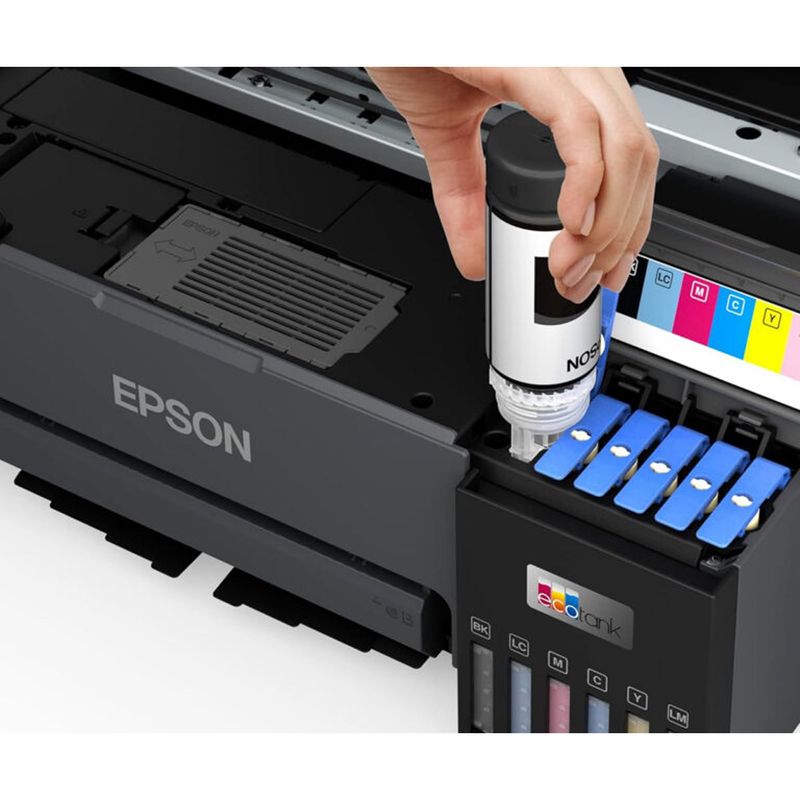 Impresora fotográfica Epson EcoTank L8050 Wi-Fi cartucho