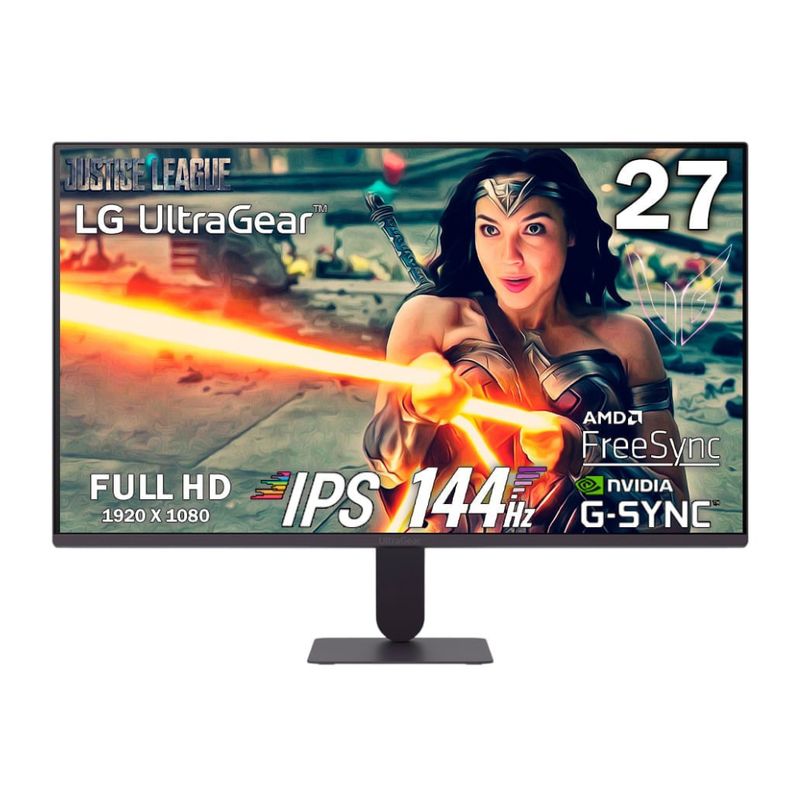 Monitor LG UltraGear 27G411A-B FHD 144 Hz 1 ms frontal